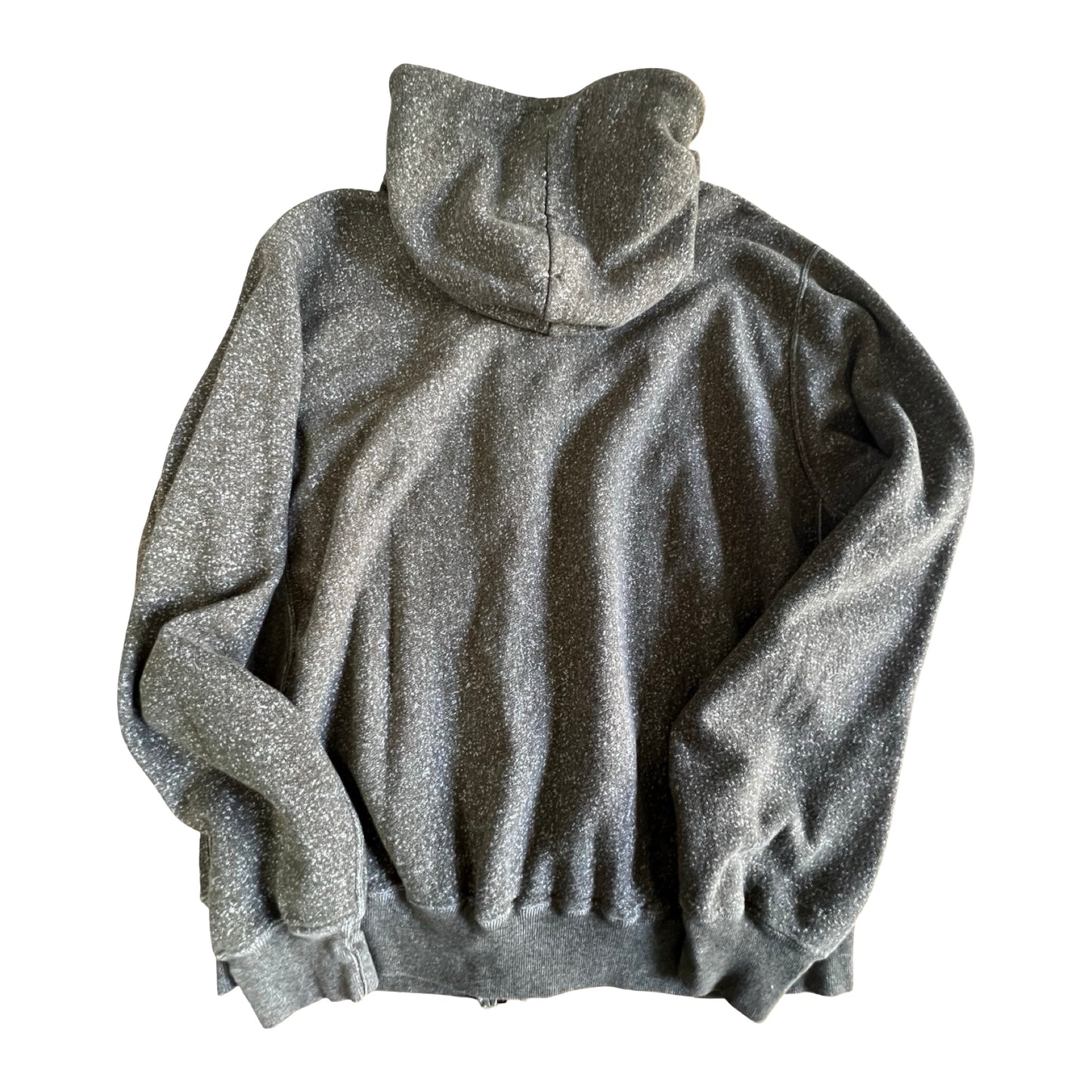 Vintage 70’s/80’s Tri-Blend Army Uniform Issued Zip Front Hoodie XL