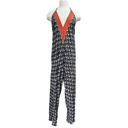 SunChild One Of A Kind Silk Jumpsuit O/S