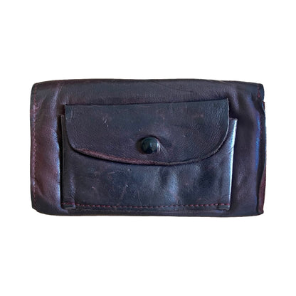 Vintage 70’s Soft Leather Handmade 1935 Indian Head Nickel Wallet