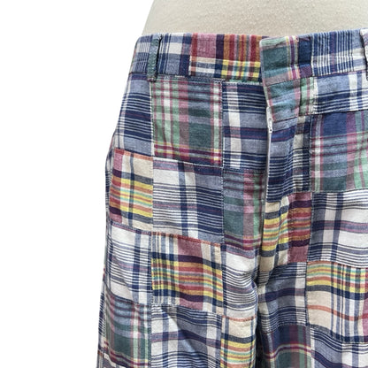 Vintage 80’s Orvis Patchwork Madras Plaid Pants 38