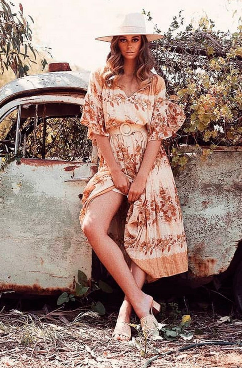Spell Coco Lei Mumu Dress XXL