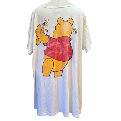 Vintage 80’s Single Stitch Oversized Distressed Winnie The Pooh Sleep Shirt XL/XXL
