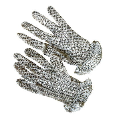 Vintage Crochet Gloves