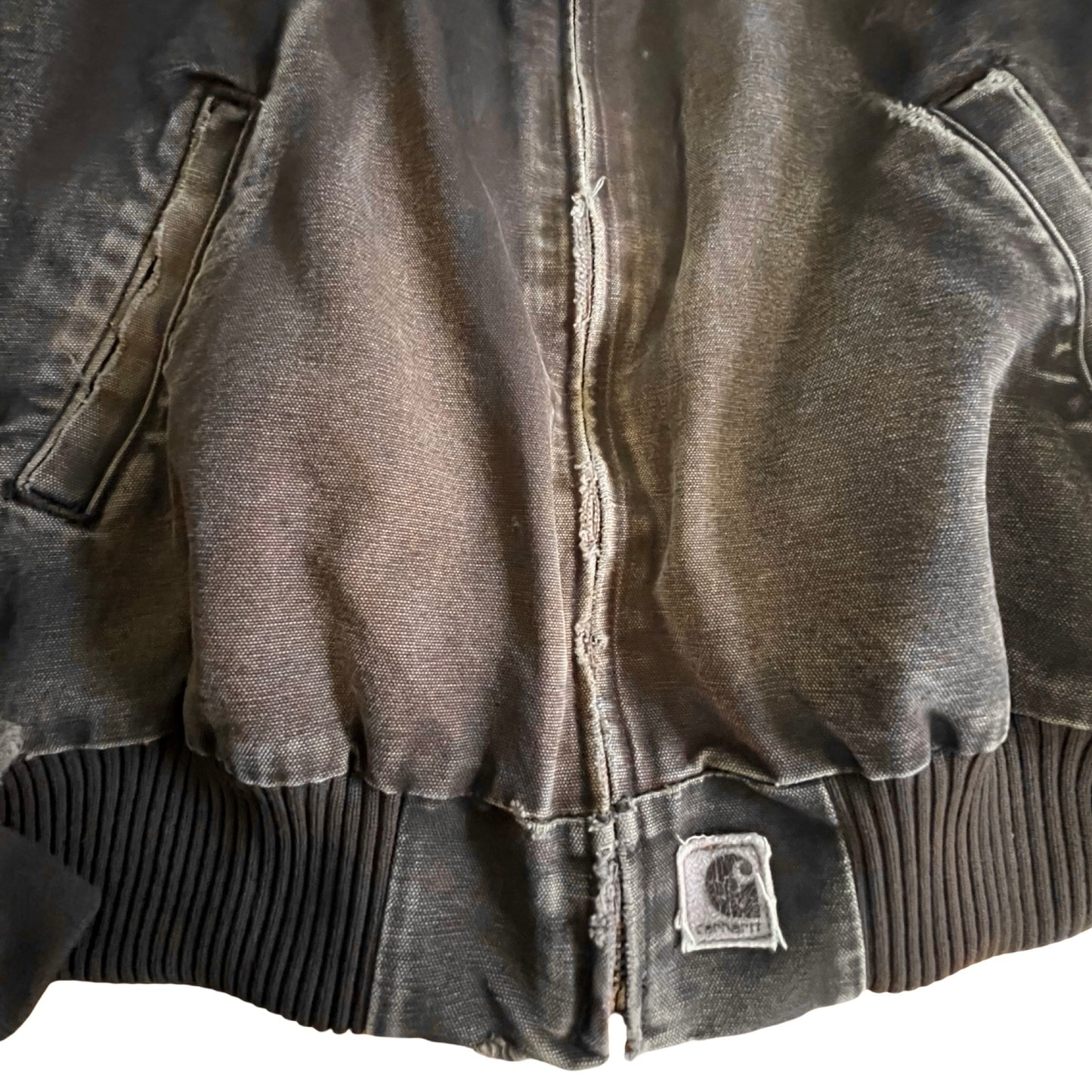 Vintage Heavily Distressed Carhartt Santa Fe Jacket XL