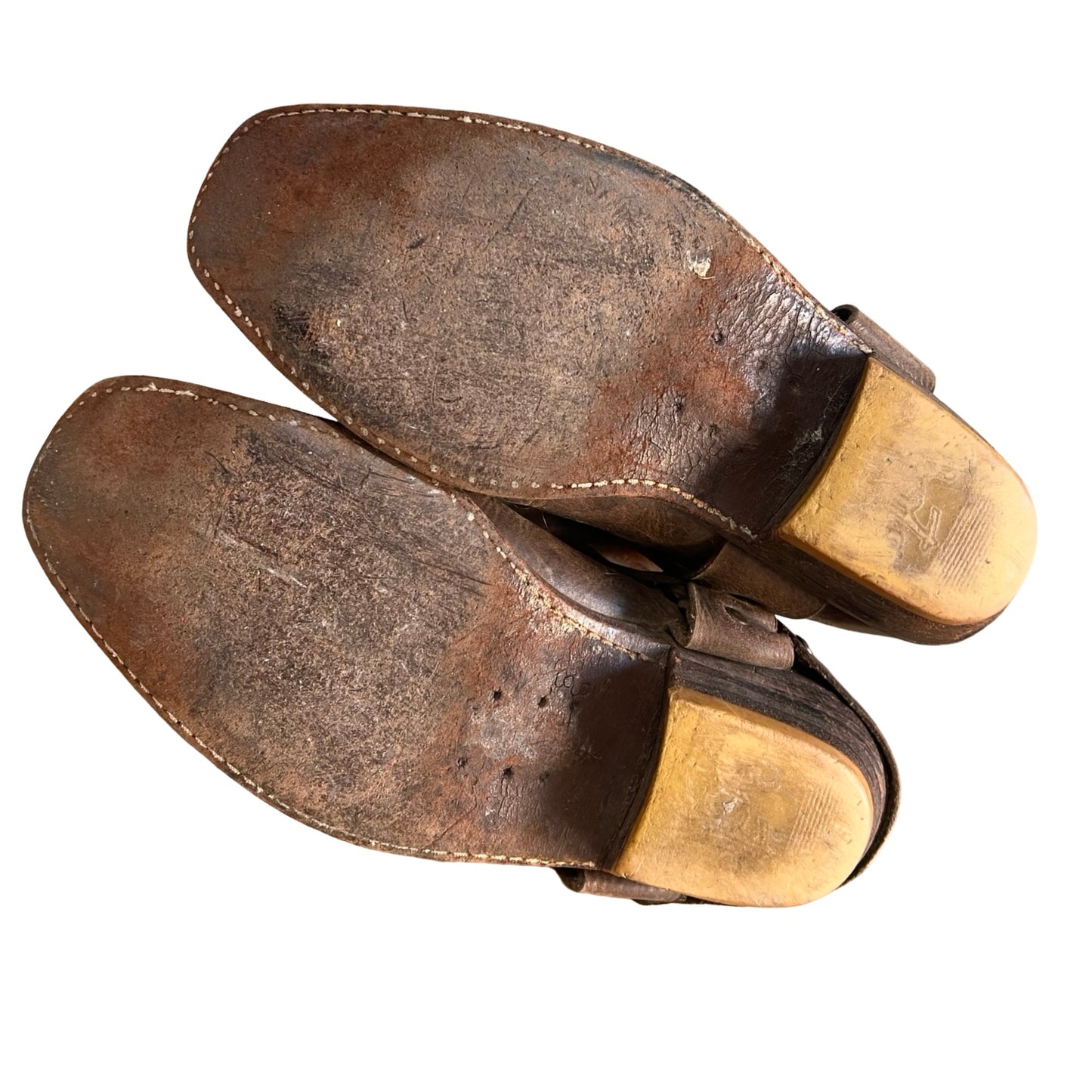 Vintage 80’s Western Motorcycle Harness Boots 8.5/9