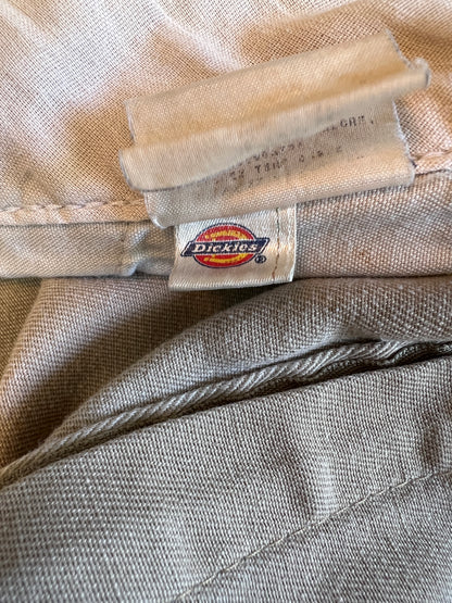 Vintage 1980’s Dickies Painted & Distressed Workwear Khakis 36
