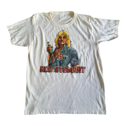 Rare Vintage 1977 Rod Stewart Single Stitch T-Shirt S