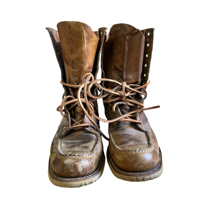 RARE Vintage 1970’s Heritage Workwear Distressed Work Boots Men’s 7/Women’s 8.5