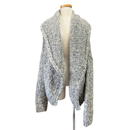 Line The Label Shawl Collar Cocoon Cardigan L NWT