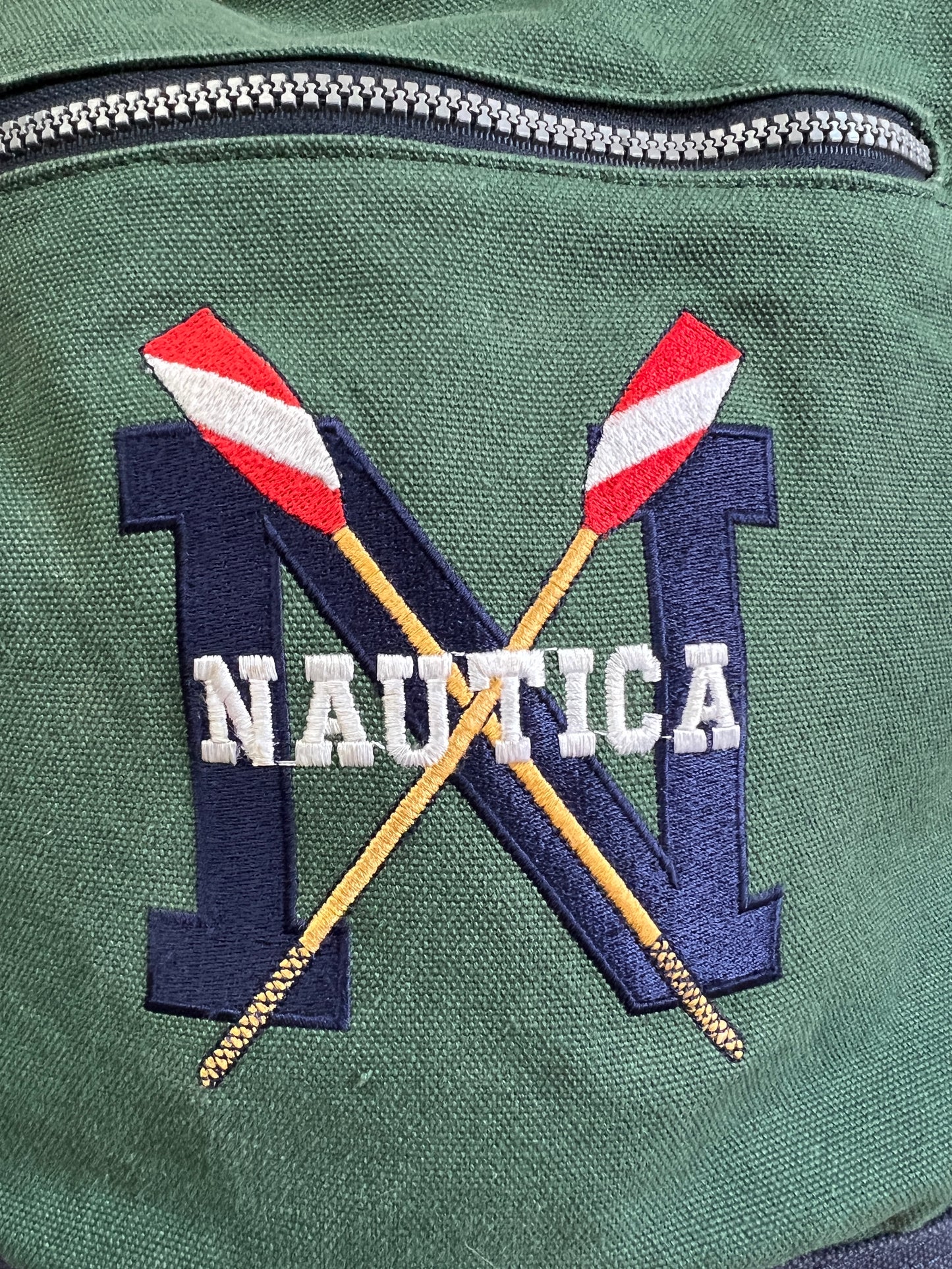 Vintage 90’s Worn To Perfection Nautica Canvas Drawstring Shoulder Bag