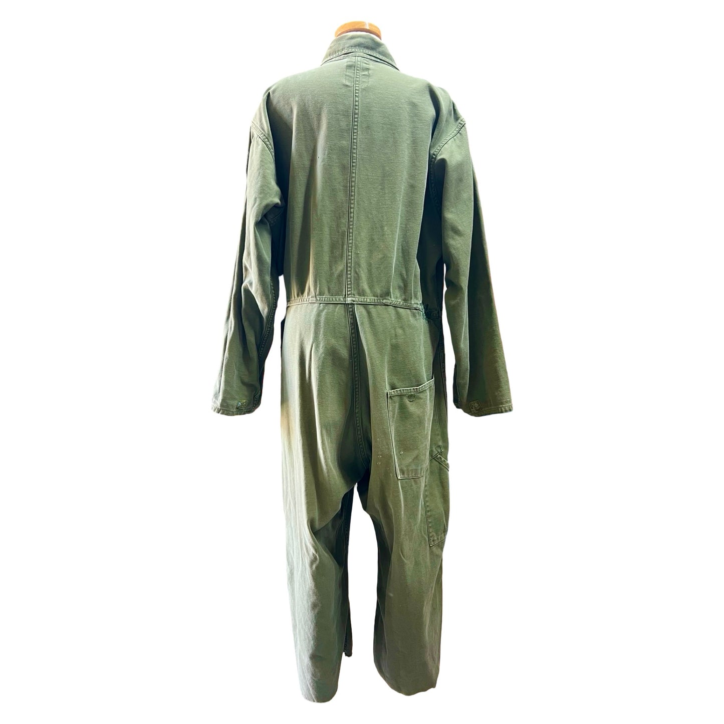 Vintage OG 107 Oversized Distressed Army Jumpsuit XL