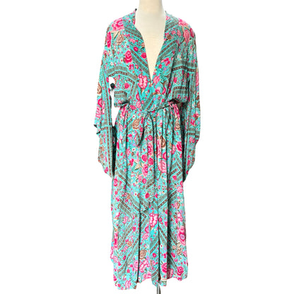 Spell Original Babushka Maxi Robe Kimono O/S