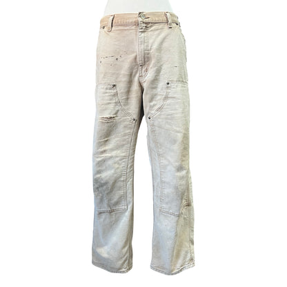 Vintage Distressed Carhartt Double Knee Work Pants 36x32