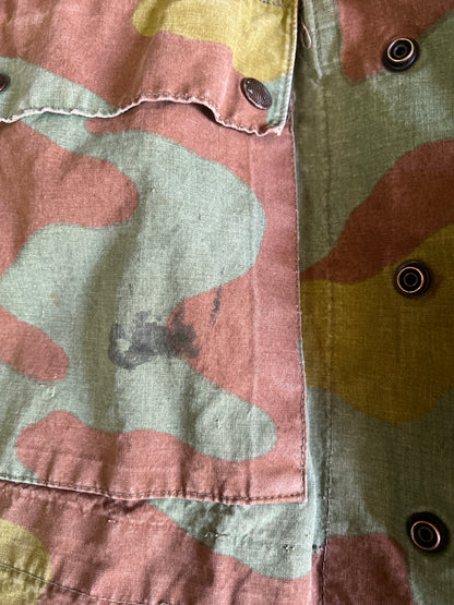 Vintage 1960’s Italian San Marco Camouflage Jacket XL
