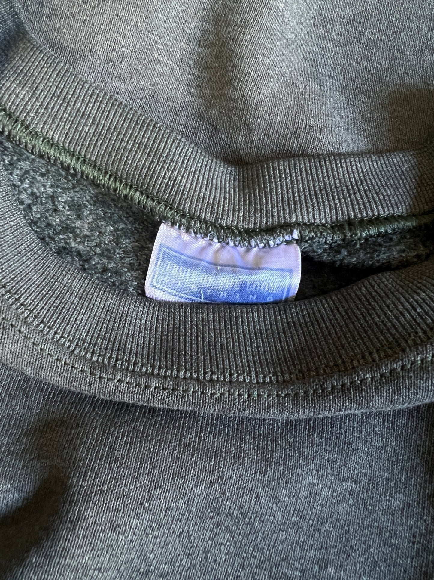 Vintage Distressed Oversized Fruit of the Loom Sweatshirt w/ MV Logo XXL #16
