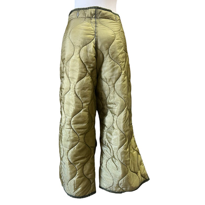 Vintage Quilted Army Over Pants