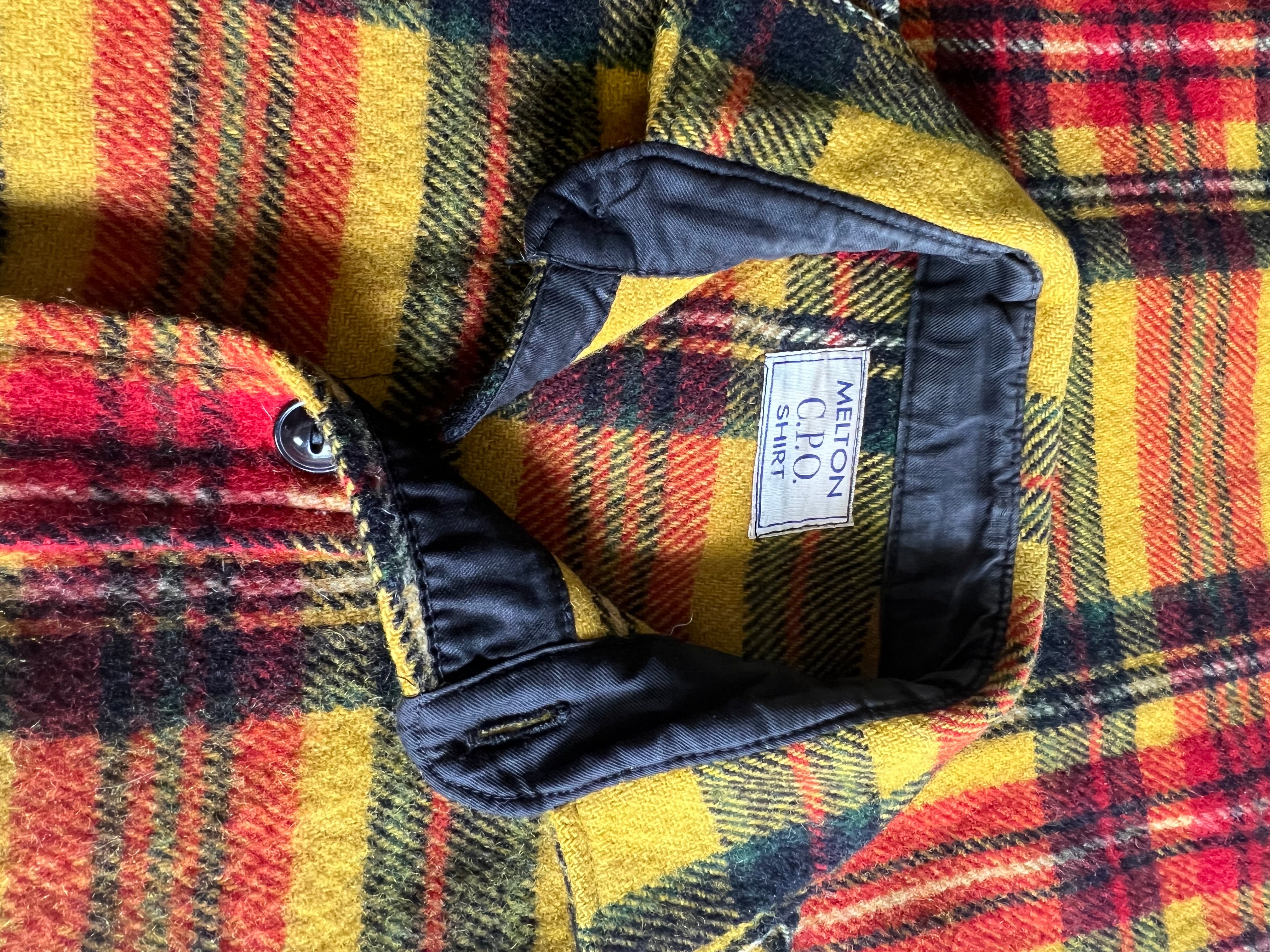 RHC Melton CPO Shirts RHC melton CPO shirts M オリーブ系