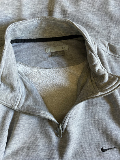Vintage Oversized 90’s Nike Silver Label Quarter Zip Sweatshirt XXL