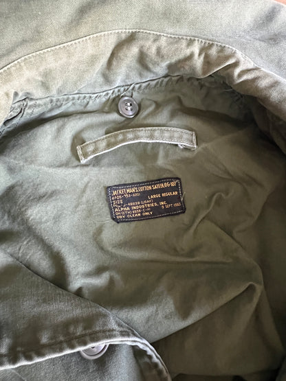 Vintage 1960’s Shawl Collar OG 107 Field Jacket XL
