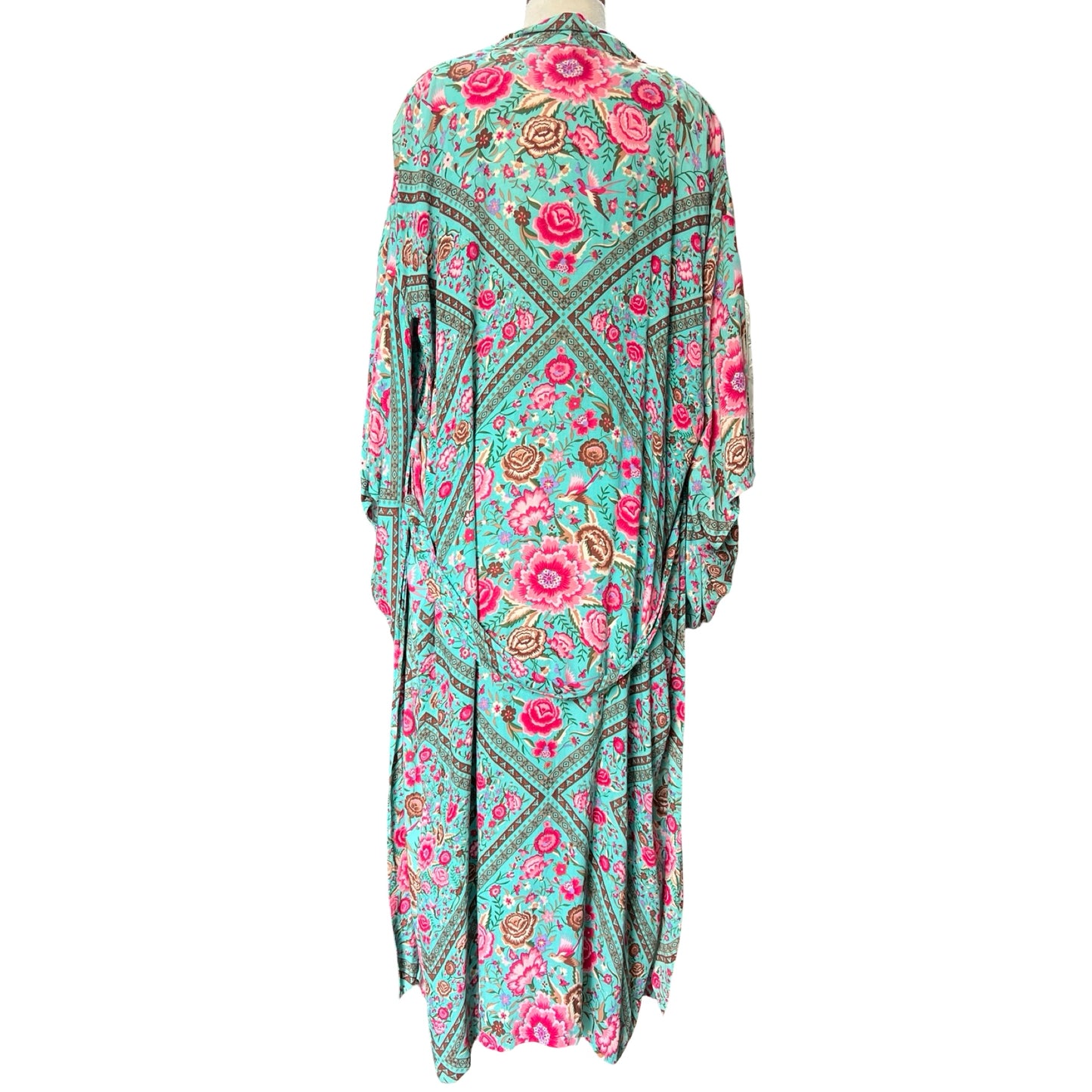 Spell Original Babushka Maxi Robe Kimono O/S