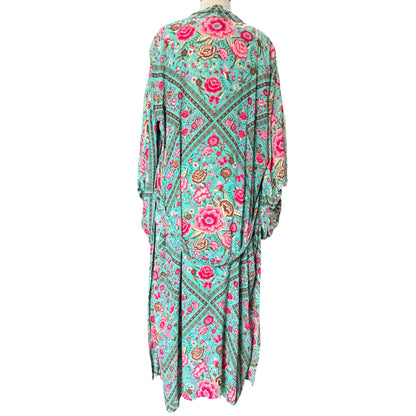Spell Original Babushka Maxi Robe Kimono O/S