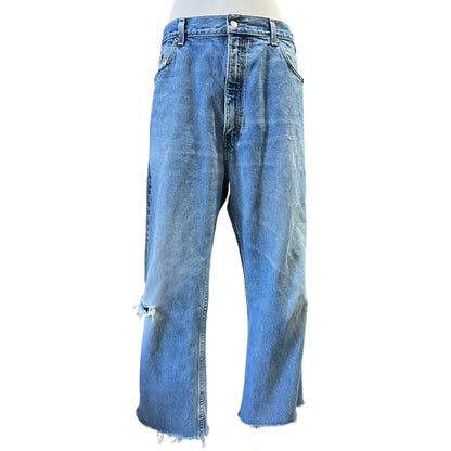 Vintage Levi’s Distressed 505’s Raw Hem