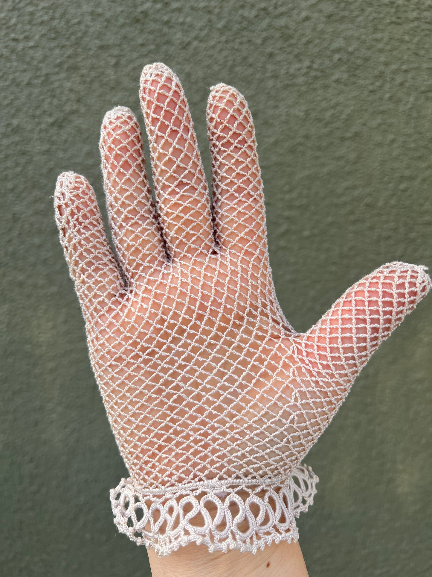 Vintage Crochet Gloves