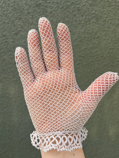 Vintage Crochet Gloves
