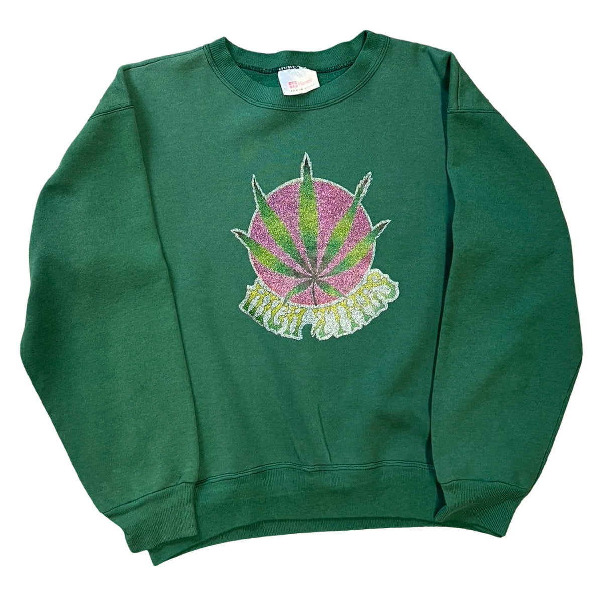 Rare Vintage 1970’s High Times Transfer on Vintage Early 80’s Hanes Sweatshirt