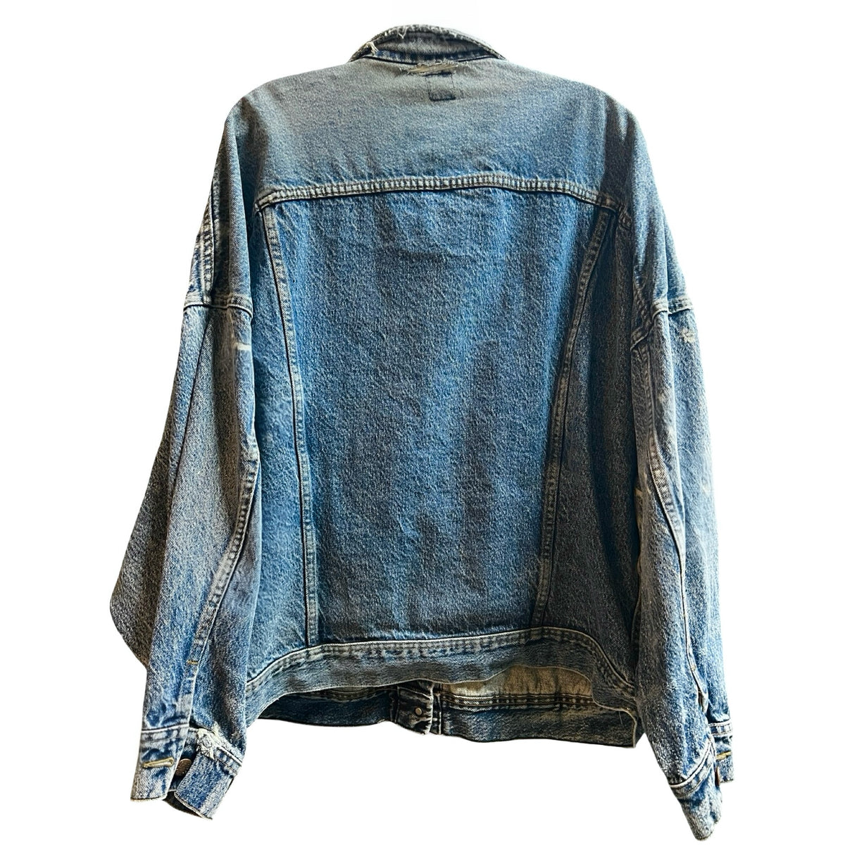 Vintage 1980’s Lee Distressed Denim Jacket L