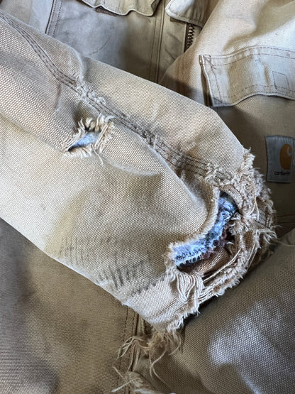 Vintage Heavily Distressed Oversized Lined Carhartt