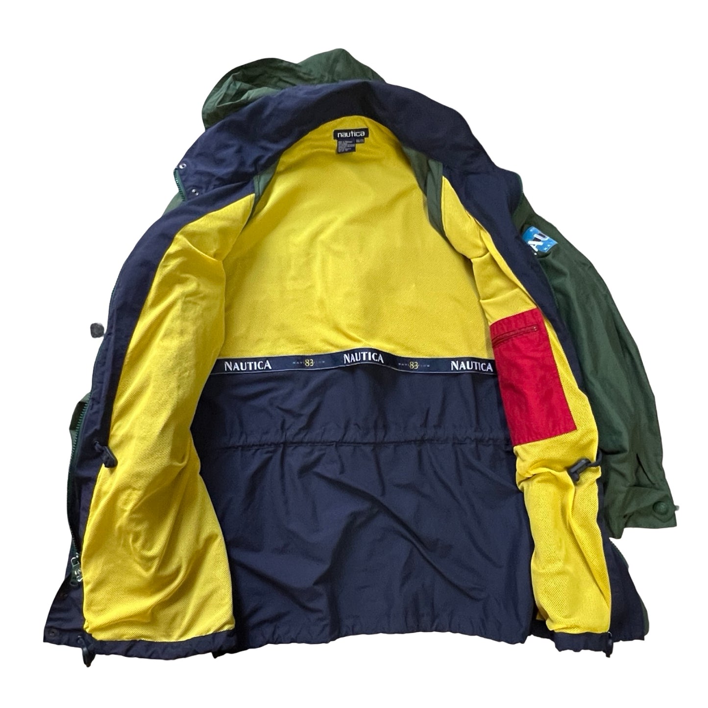 Vintage 90’s Nautica Sailing Windbreaker Oversized XXL