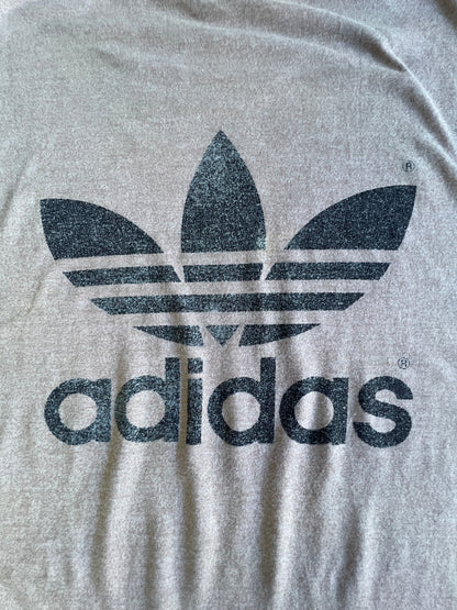 RARE Adidas 1970’s Double Sided Trefoil Logo Single Stitch Tee Rare Color XL