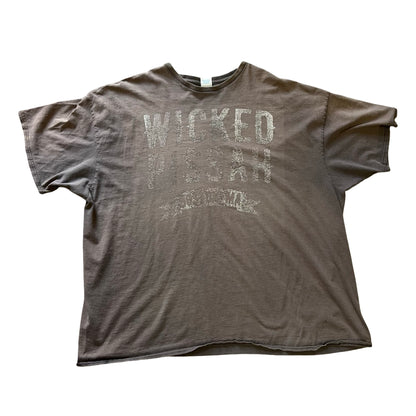 Vintage Wicked Pissah Boston Oversized Distressed Tee 4XL