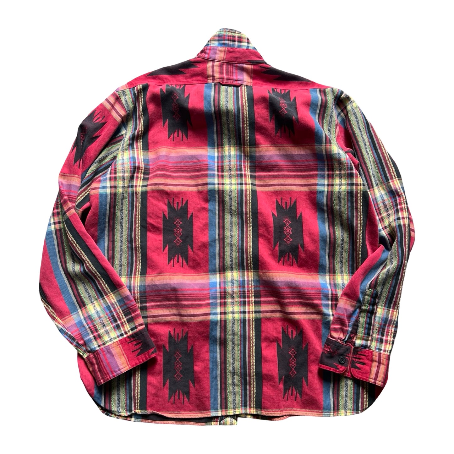 Vintage Polo Ralph Lauren Aztec Print Shirt XXL