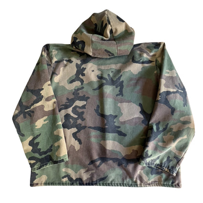 Vintage 80’s Field n’ Forest Hooded Camo Zip Front Jacket