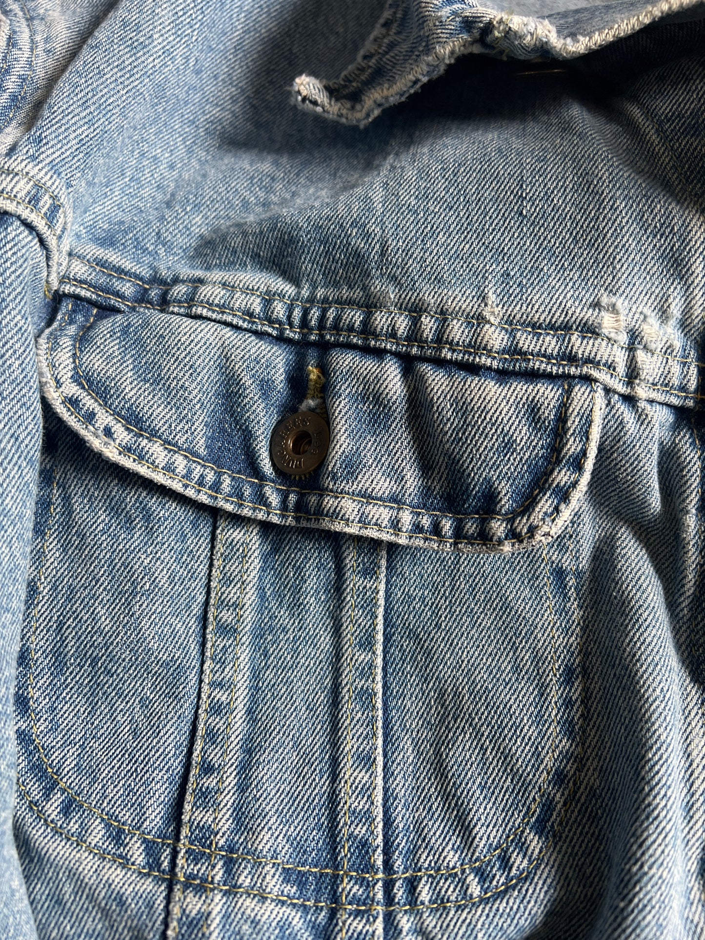 Vintage Lee Dungarees Denim Trucker Jacket XXL