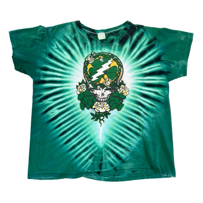 Vintage Grateful Dead 1991 St. Patricks Day Spring Tour Not Fade Away Single Stitch T-Shirt XL