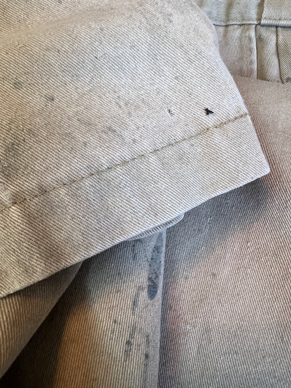 Vintage 1980’s Dickies Painted & Distressed Workwear Khakis 36