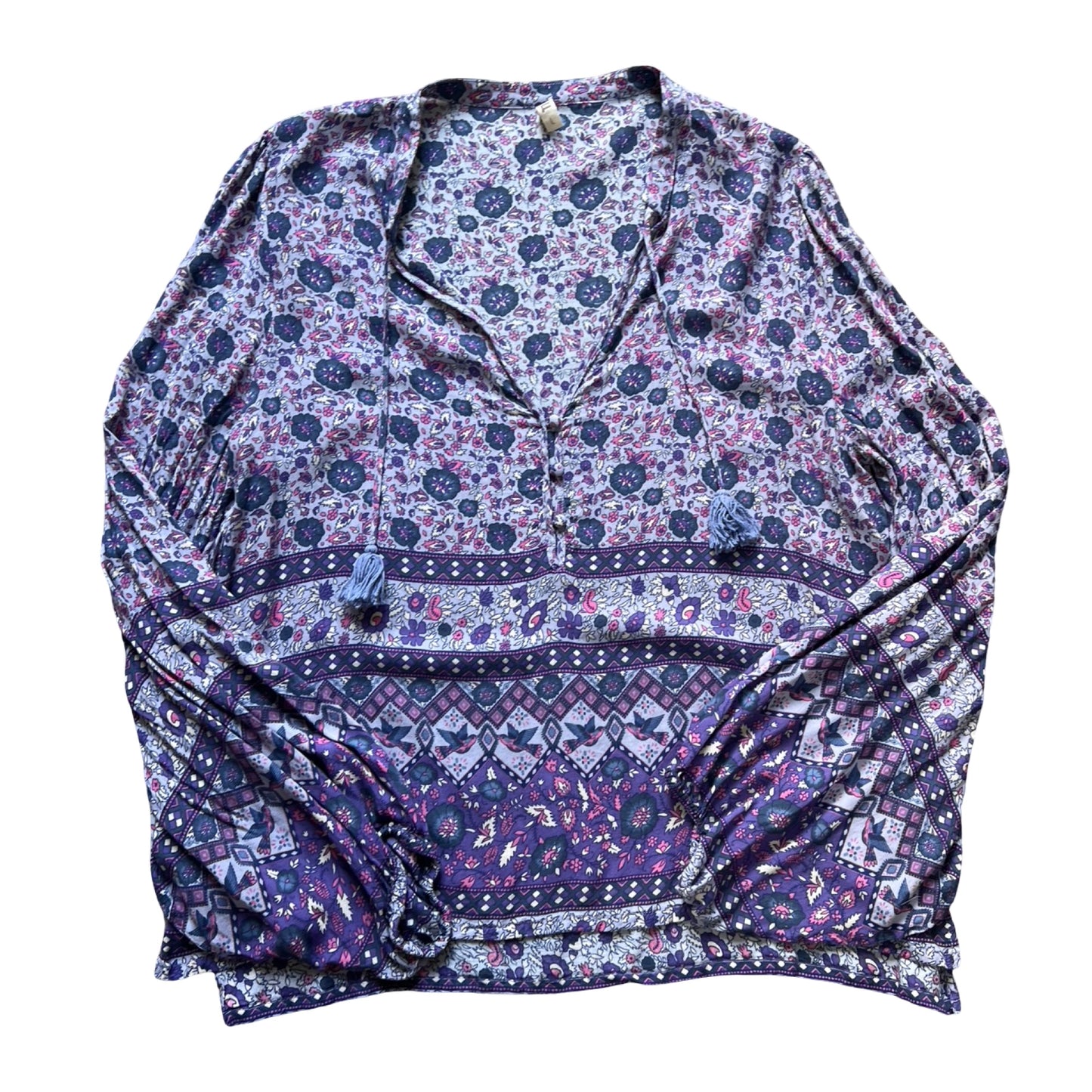 Spell Original First Run Kombi Blouse Lavender L