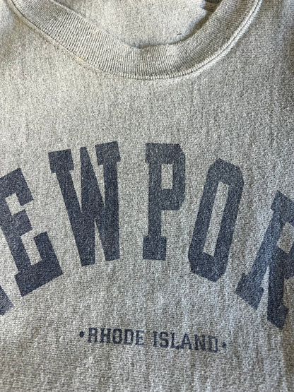 Vintage Distressed Newport, RI Oversized Gusseted Sweatshirt XL/XXL