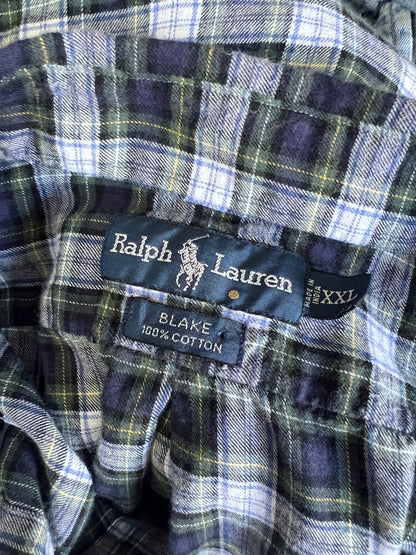 Vintage 90’s Polo Ralph Lauren Blaine Fit Oversized Flannel XXL