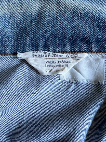 Vintage 70’s JC Penney Denim Snap Front Workwear Jacket