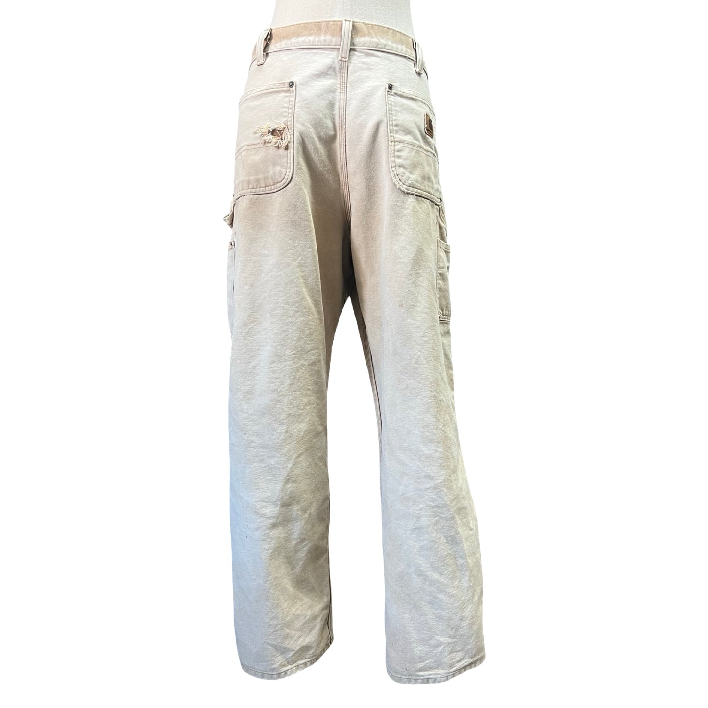 Vintage Distressed Carhartt Double Knee Work Pants 36x32