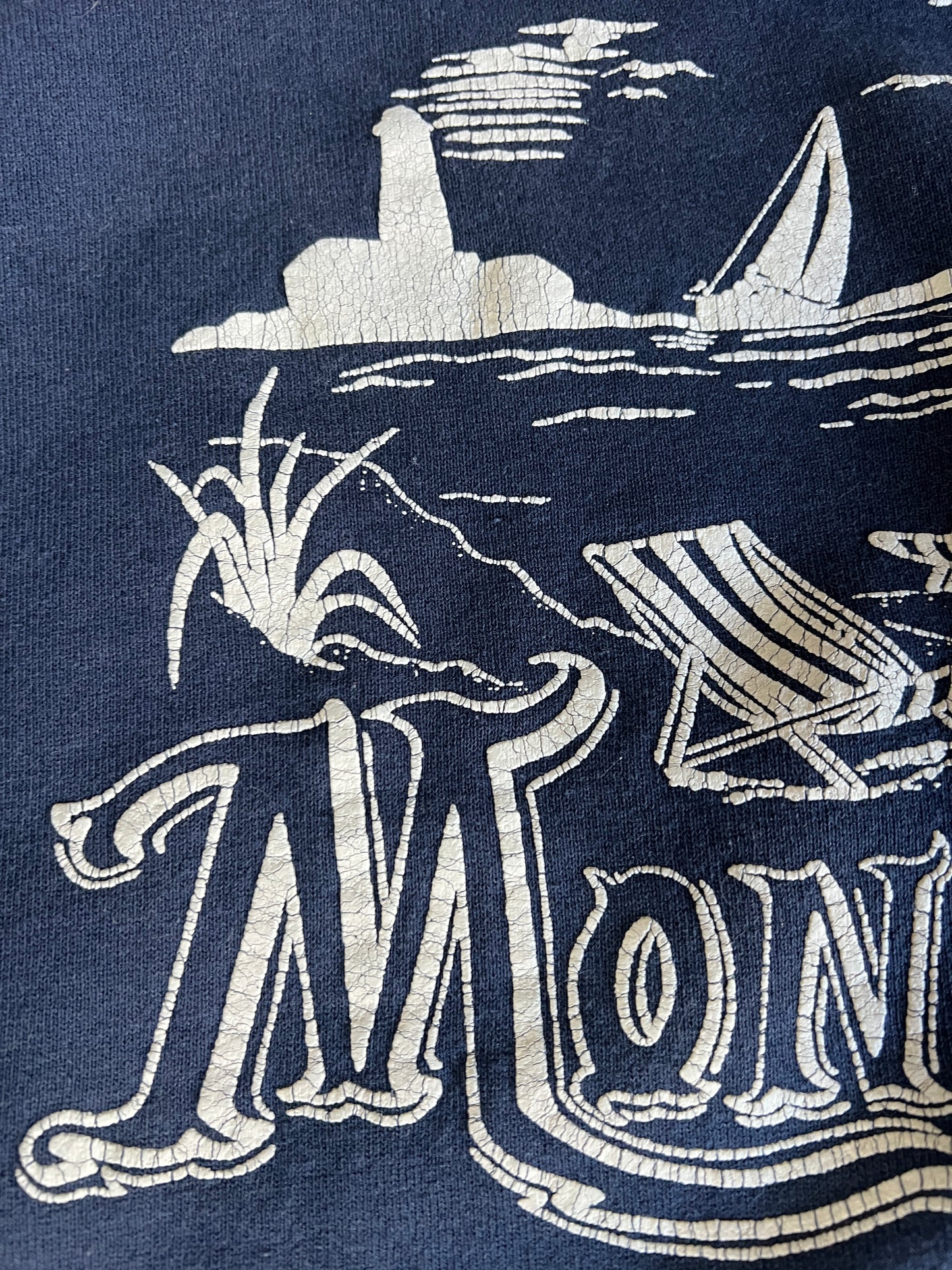 Rare Vintage 1980’s Montauk Raglan Sweatshirt XL