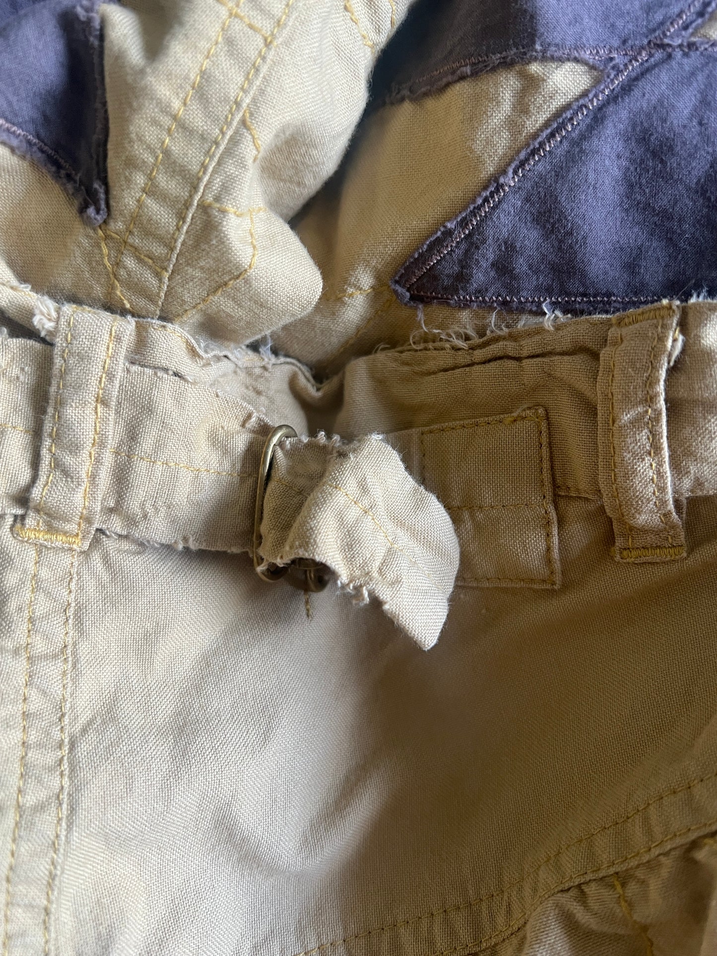 Magnolia Pearl Quiltwork Miner Pants in Marigold O/S