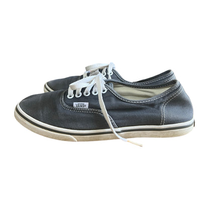 Vintage Distressed Classic Low Profile Vans Faded Gray Mens 7 Womens 8.5