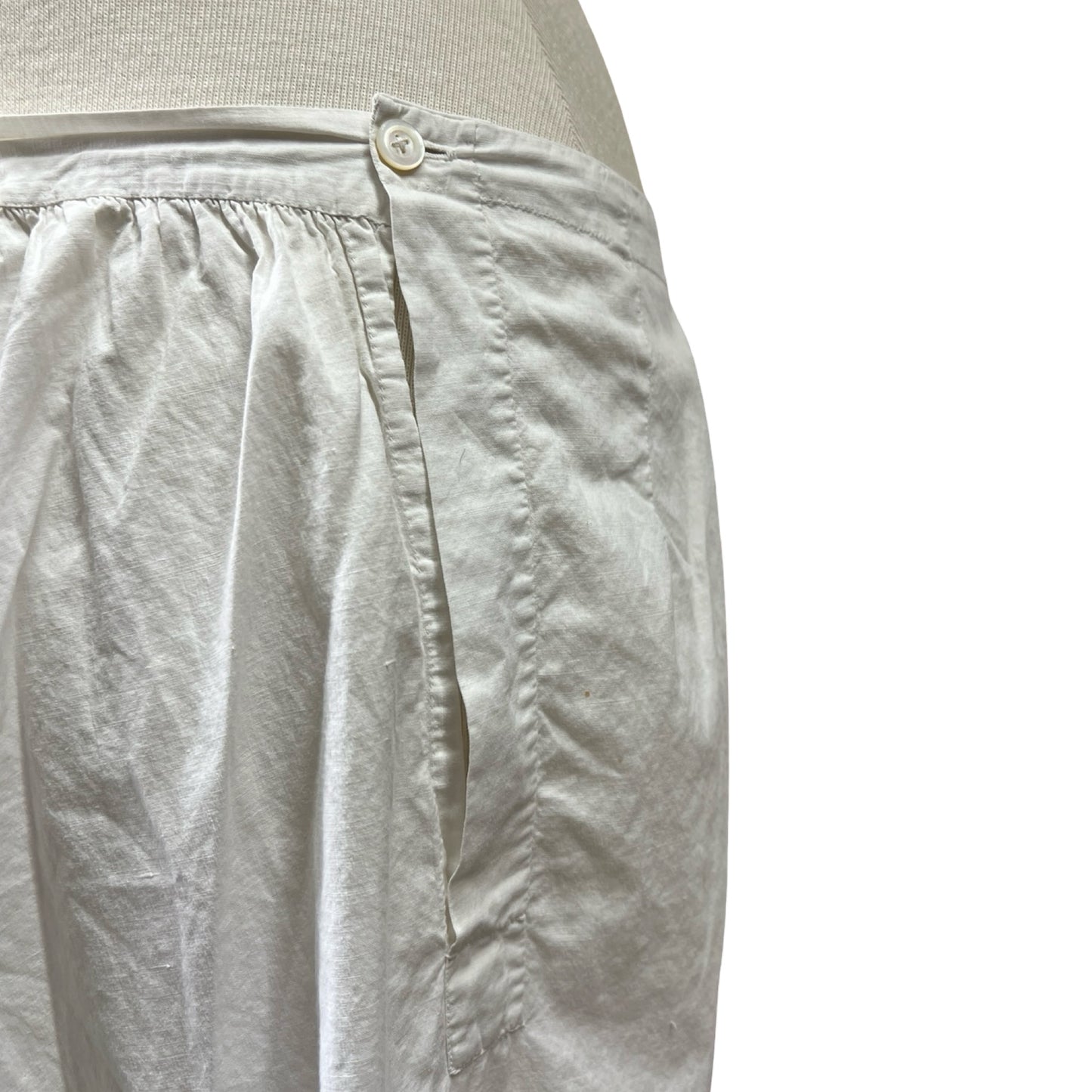 Antique Edwardian Cotton Embroidered Pin-tuck Bloomers
