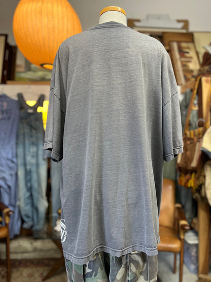 Vintage Oversized Distressed Santa Barbara Tee 2XL
