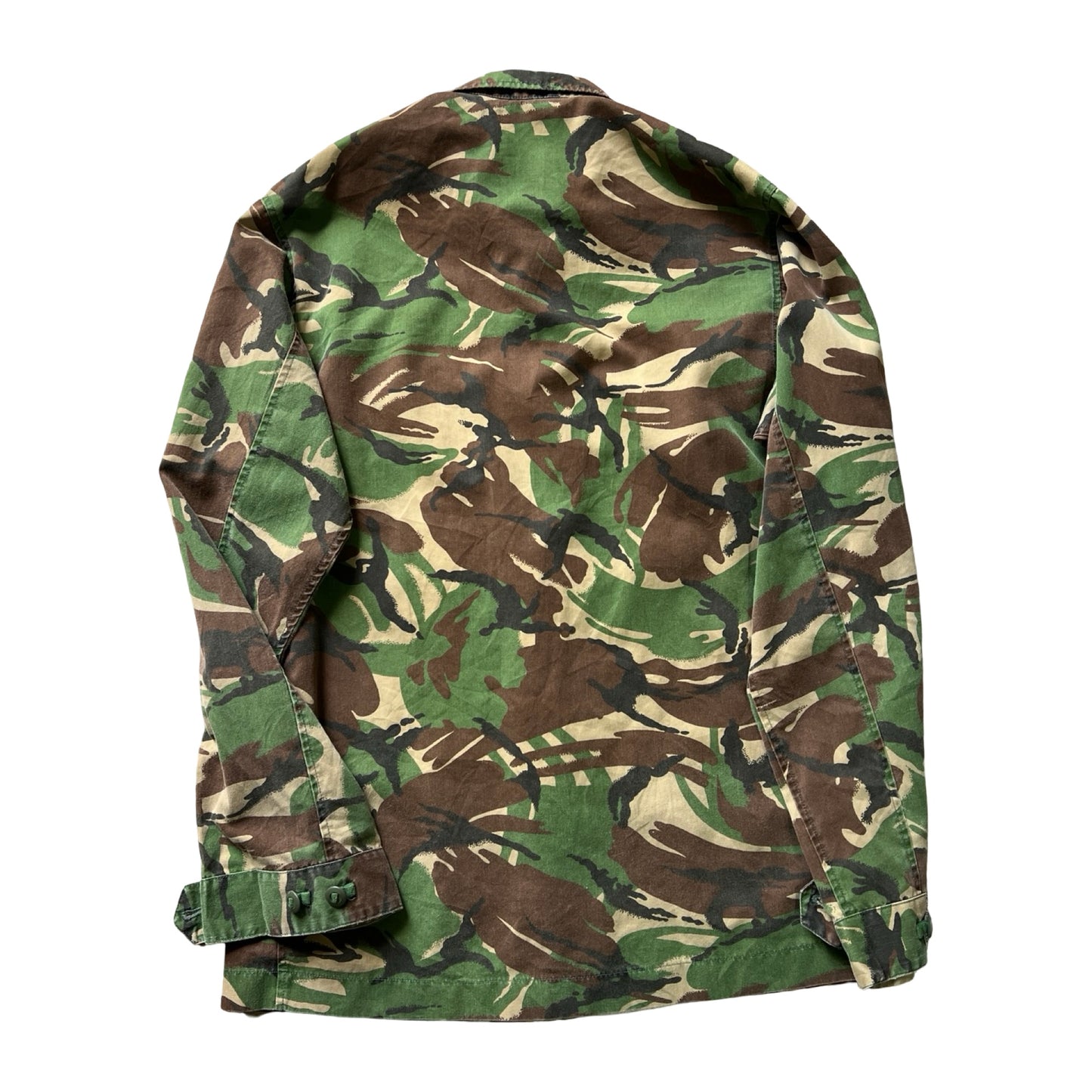 Vintage British Military DPM Oversized Camouflage Field Jacket